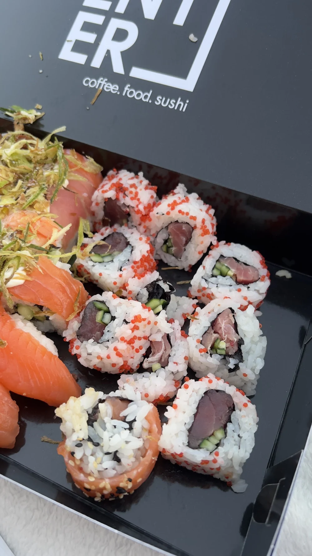 ENTER coffee food sushi - 2