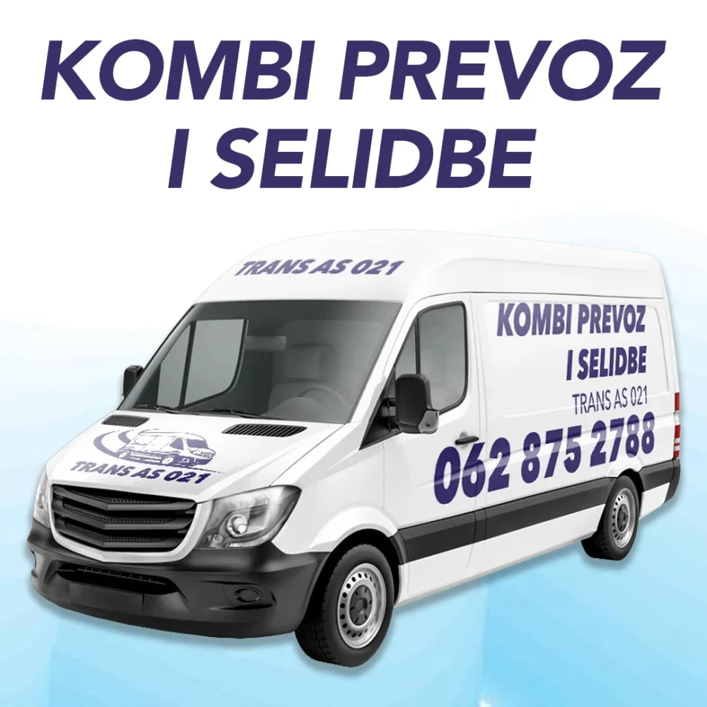 Kombi prevoz, selidbe Stefan Novi Sad TRANS AS 021